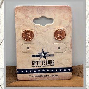 NWOT Lincoln Penny Earrings